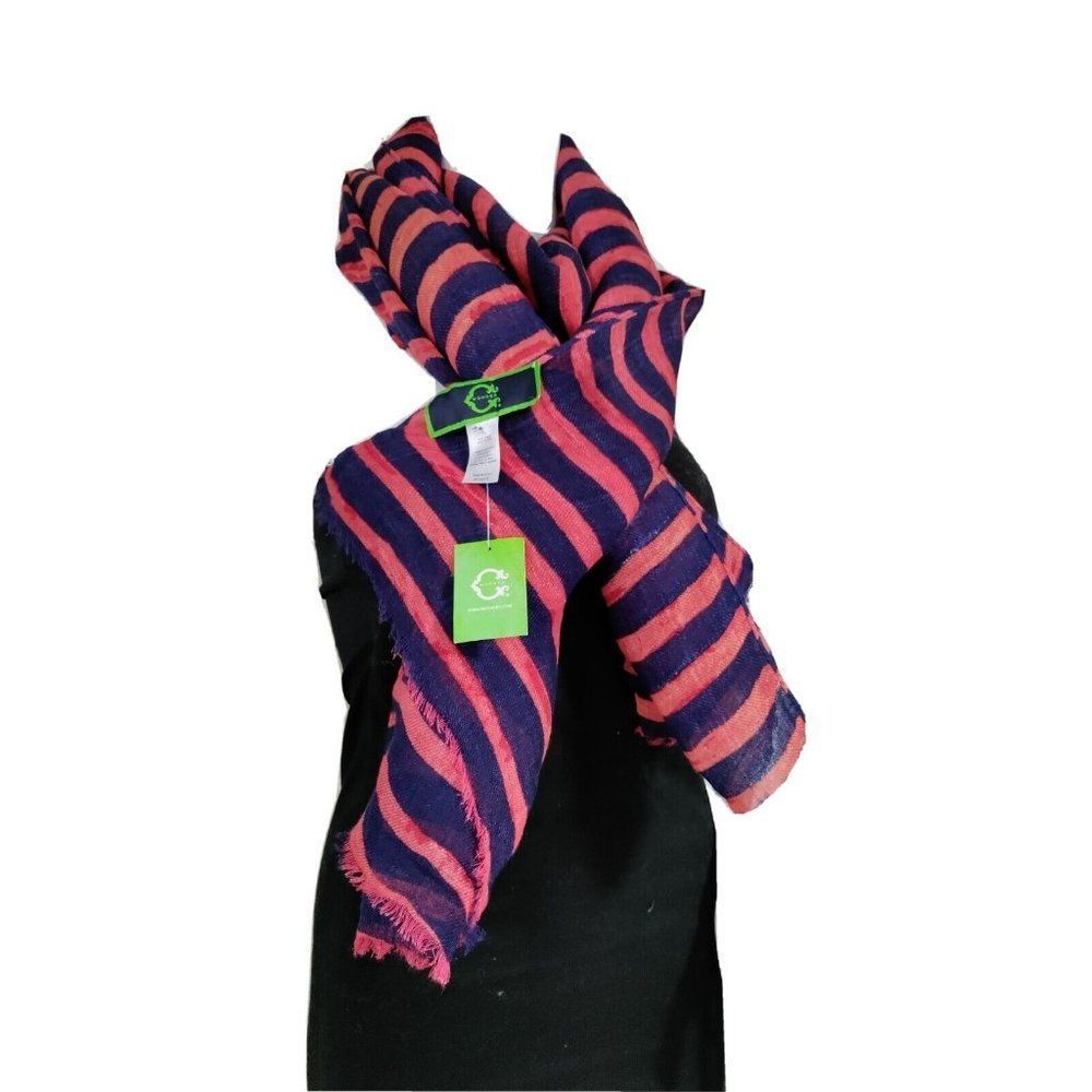 CWonder Watercolor Marine Scarf - Picture 2 of 7